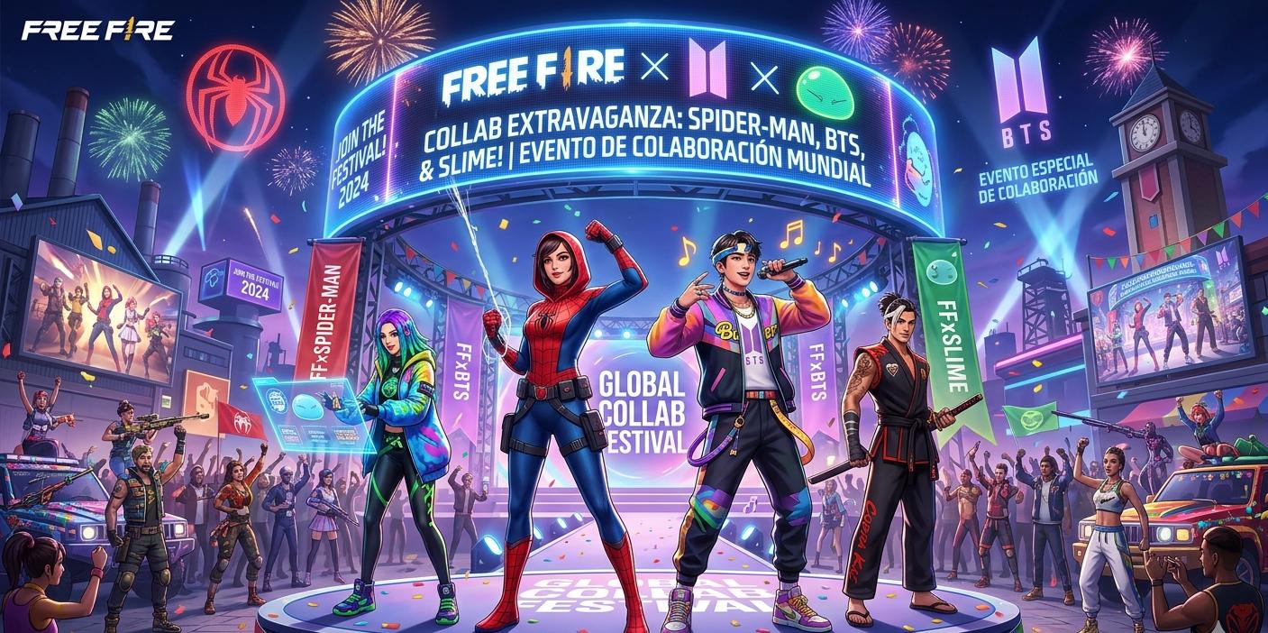 Cómo completar el evento de colaboración de Free Fire en 2026 y ganar todas las recompensas